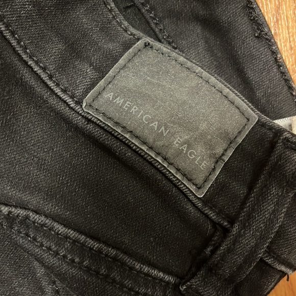 American Eagle Outfitters black super high rise jeggings - Picture 6 of 6
